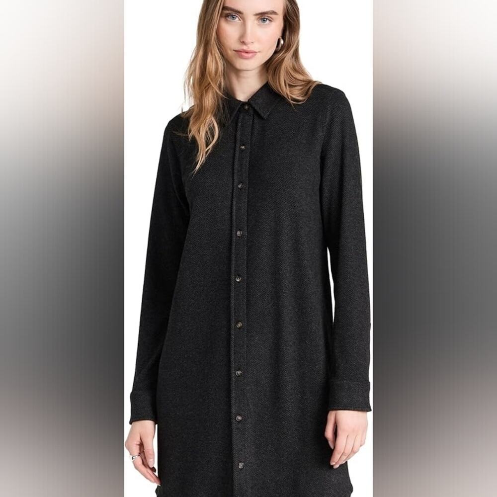 FAHERTY Legend Sweater Black Dress Small
